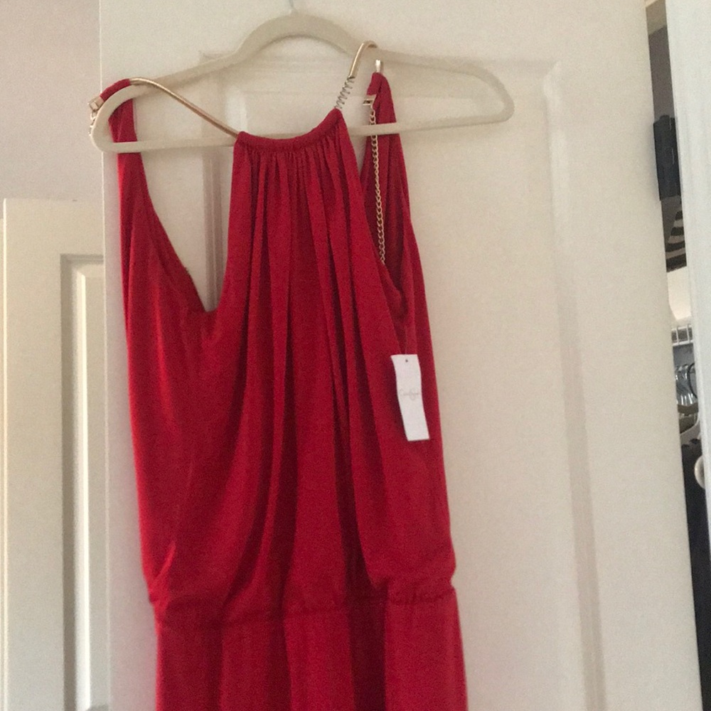 Red dress